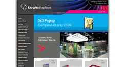 Desktop Screenshot of logicdisplays.co.uk